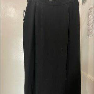 Long skirt with blazer black color